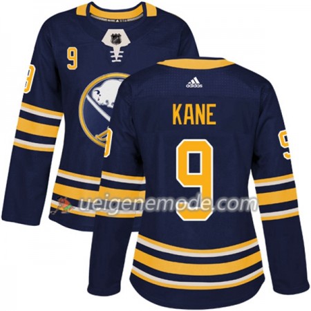Dame Eishockey Buffalo Sabres Trikot Evander Kane 9 Adidas 2017-2018 Marineblau Authentic